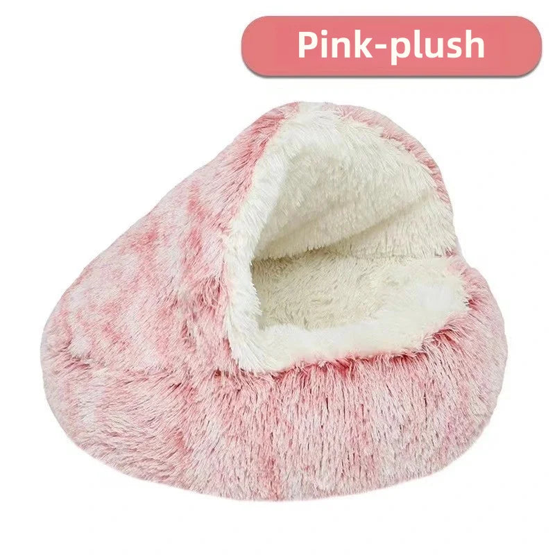 Autumn & Winter Soft Plush Pet Bed